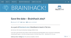 Desktop Screenshot of brainihack.org